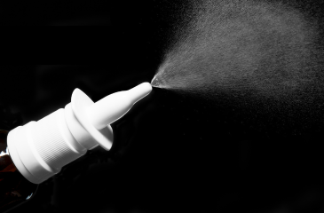 Nasal spray bottle